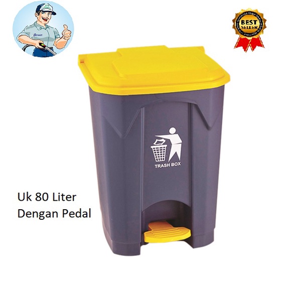 Dust Bin Pedal 80 Liter