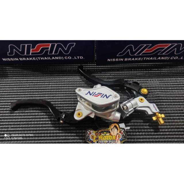 Master rem Nissin Tabung Kaca oval