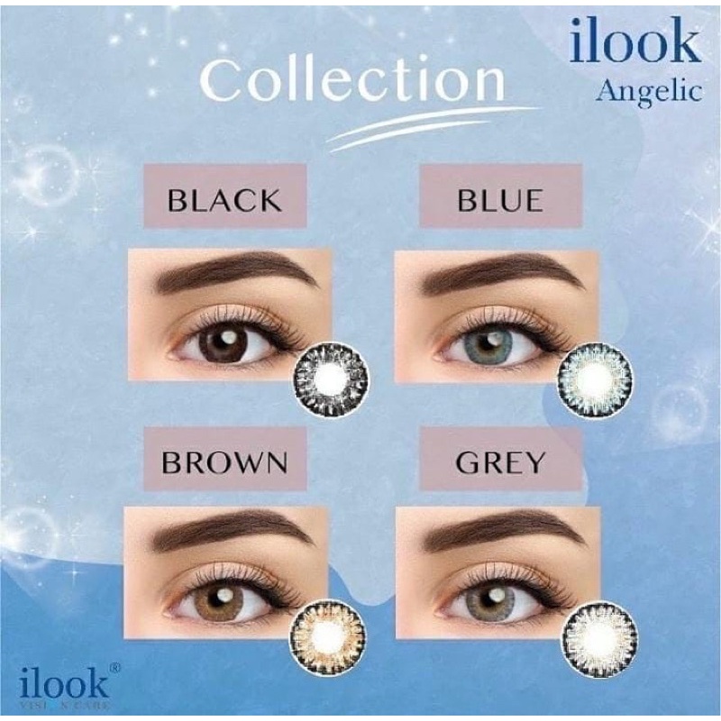 Softlens Warna ILOOK ANGELIC