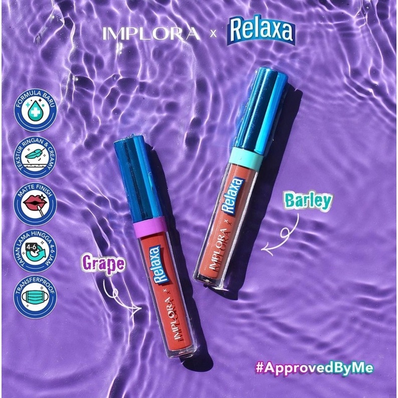 IMPLORA x Relaxa Matte Lipcream (Limited Edition)