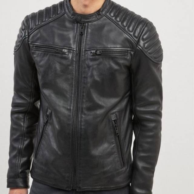 Jaket kulit pria / jaket kulit domba asli /jaket kulit bikers /jaket touring /jaket kulit motor /