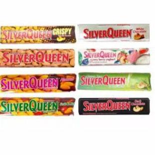

Ready 6H9Q8 SILVERQUEEN 62gr - COKELAT SILVER QUEEN 62 gr CASHEW - ALMOND - GREEN TEA - FRUIT - YOGU