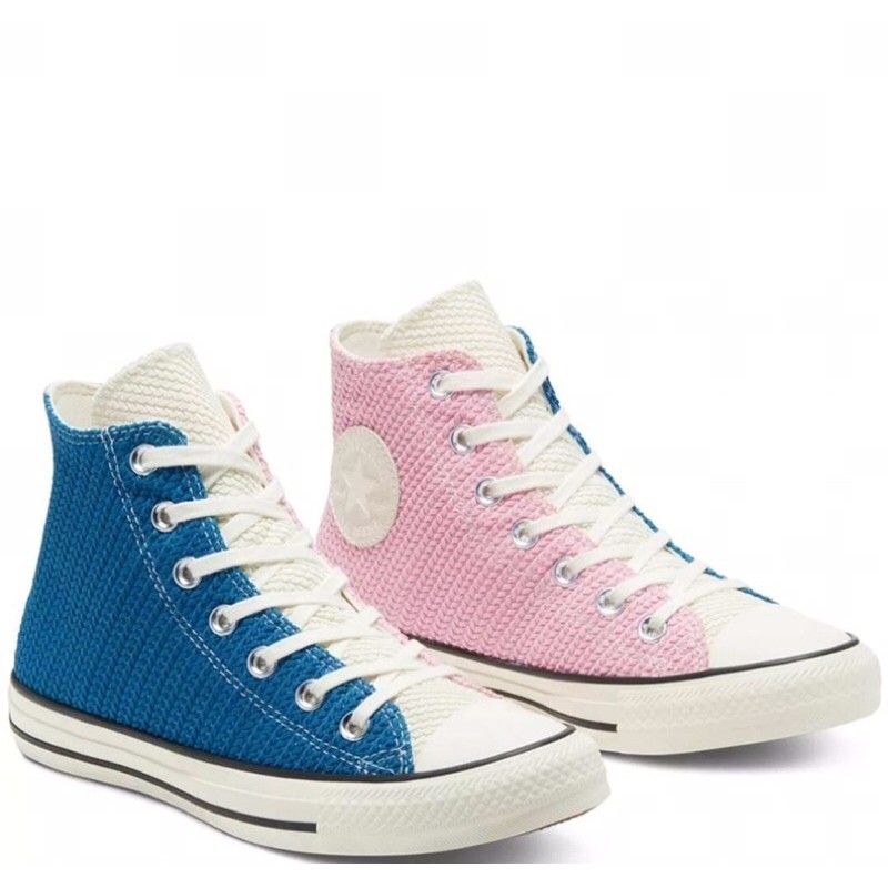 CONVERSE CTAS OX SPLIT COLOUR CABLE CAPE BLUE/LOTUS PINK •BNIB• ( Original Guarante )