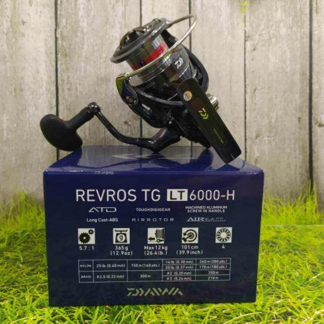 Reel Spinning DAIWA REVROS TG LT 6000-H Power Handle