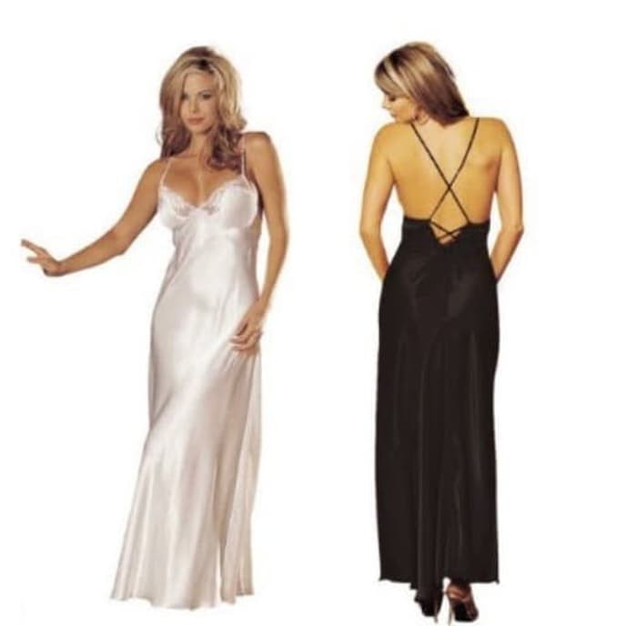 L1504 Lingerie Black Night Dress Costume