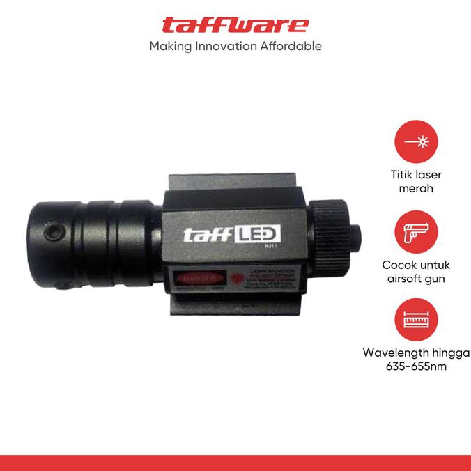 TaffLED Tactical Red Dot Laser Sight - HJ11