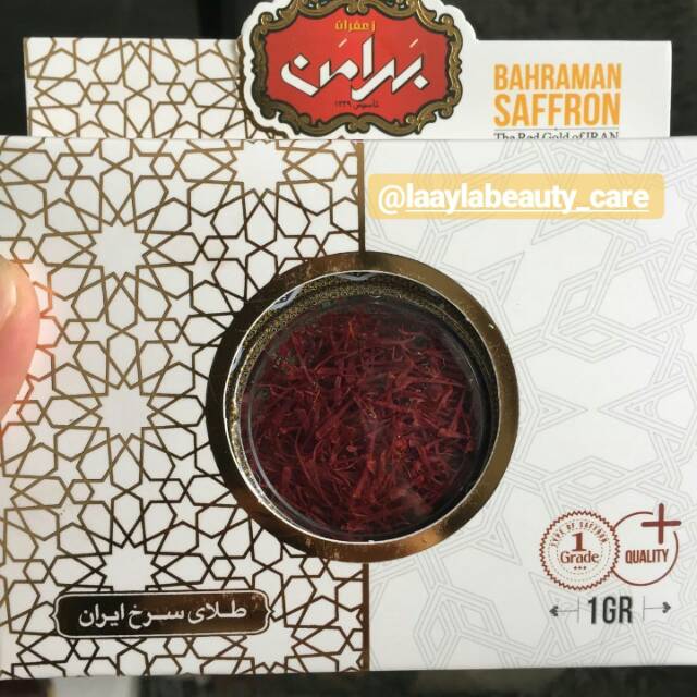 

BAHRAMAN SAFFRON IRAN TOP NEGIN (KEMASAN 1GR) •Ready Stock•