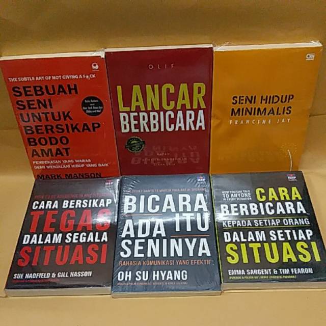 Novel Sebuah Seni Bersikap Bodo Amat, Lancar Berbicara