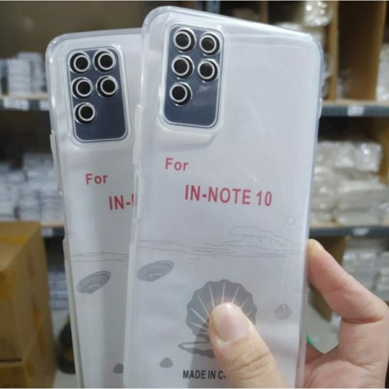 TPU CLEAR HD CASE INFINIX NOTE 10 / INFINIX NOTE 10 PRO Premium Transparan Jelly Silicon