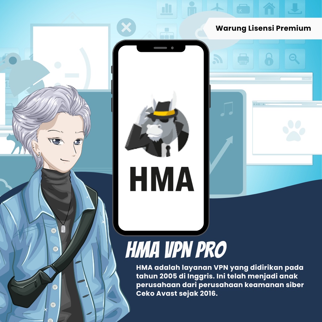 Lisensi Kode HMA VPN ( Software )