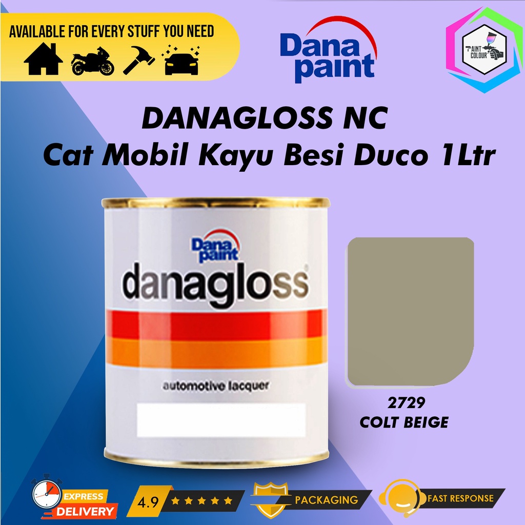 DANAGLOSS NC 2729 COLT BEIGE - Cat Mobil Kayu Besi Duco