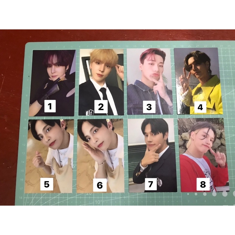 [READ DESC] PHOTOCARD YUNHO SAN WOOYOUNG JONGHO ATEEZ FEVER 2 3 EPILOGUE