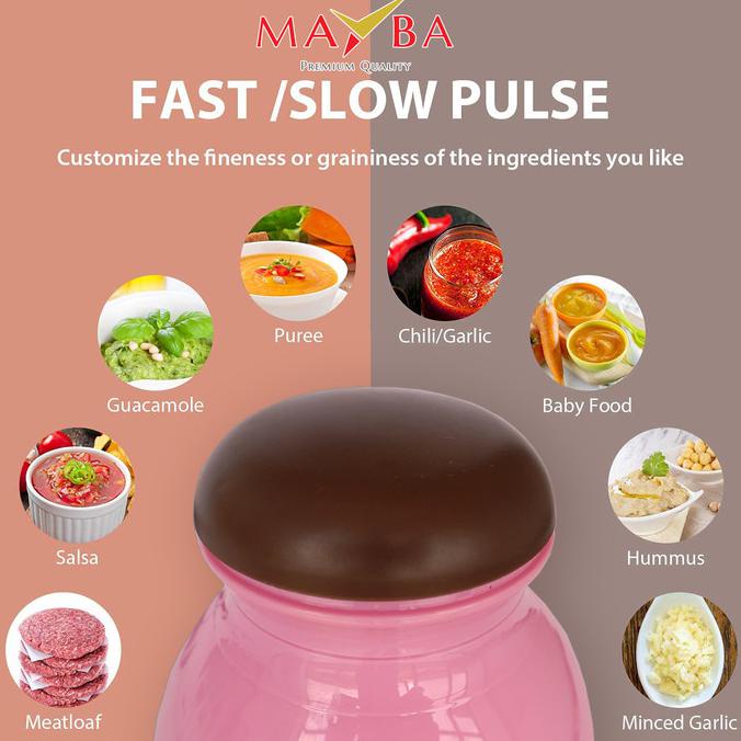 IDEALIFE - IL 219 Big Chopper - Blender pelumat bumbu daging