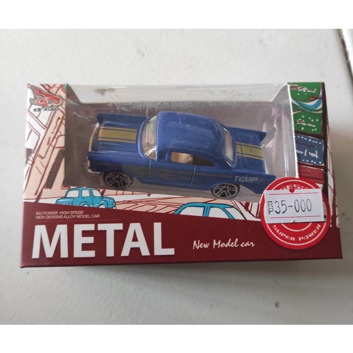 DIECAST MOBIL KLASIK CHEVY BELL AIR SKALA1/64