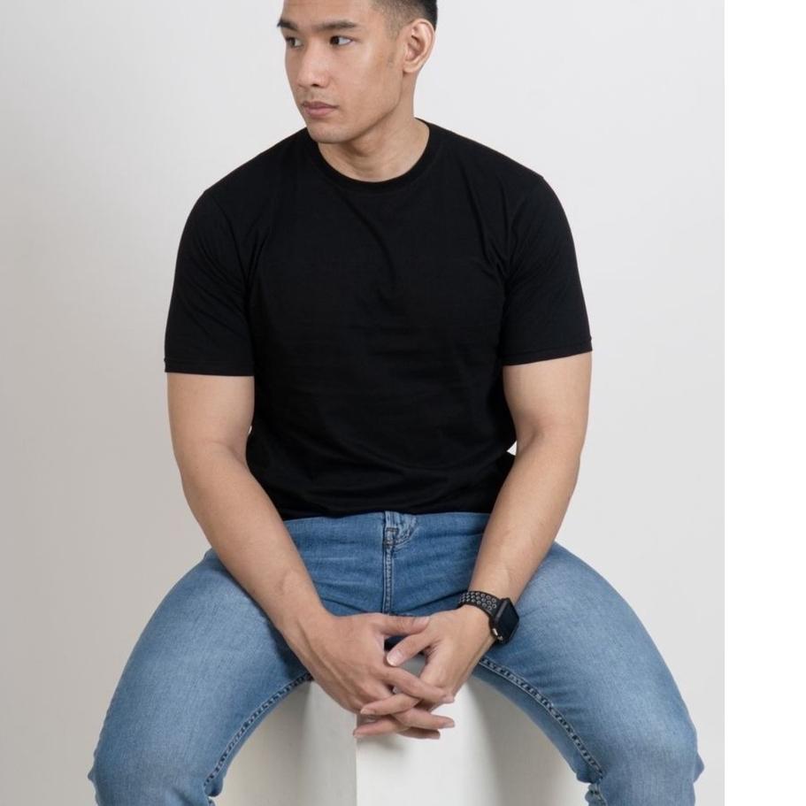 Kaos Polos Pria Cotton Combed 30S Super Soft