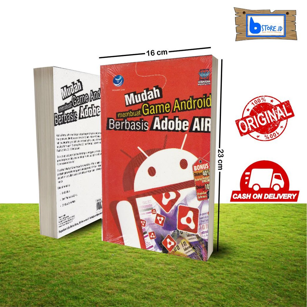 BUKU MUDAH MEMBUAT GAME ANDROID BERBASIS ADOBE AIR, Wahana Komputer