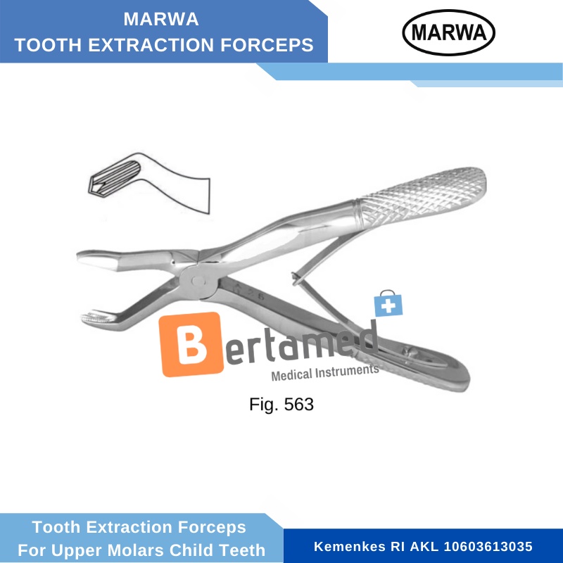 MARWA Tooth Extracting Forcep For Child / Tang Cabut Gigi Anak