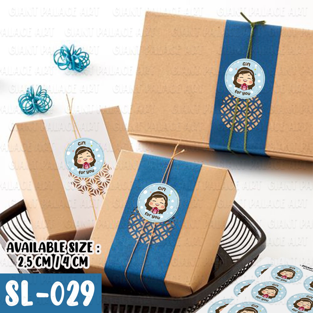 

[GIANT PALACE] 135 PCS LABEL PRODUK / THANKYOU STICKER / STICKER THANK YOU MURAH SL 029