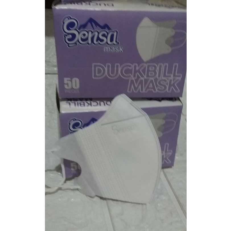 MASKER DUCKBILL SENSA  ISI 50PCS