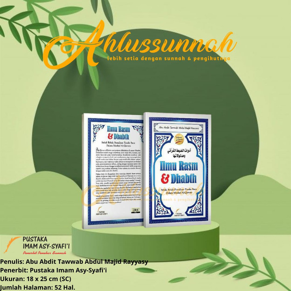 Buku Ilmu Rasm dan Dhabt