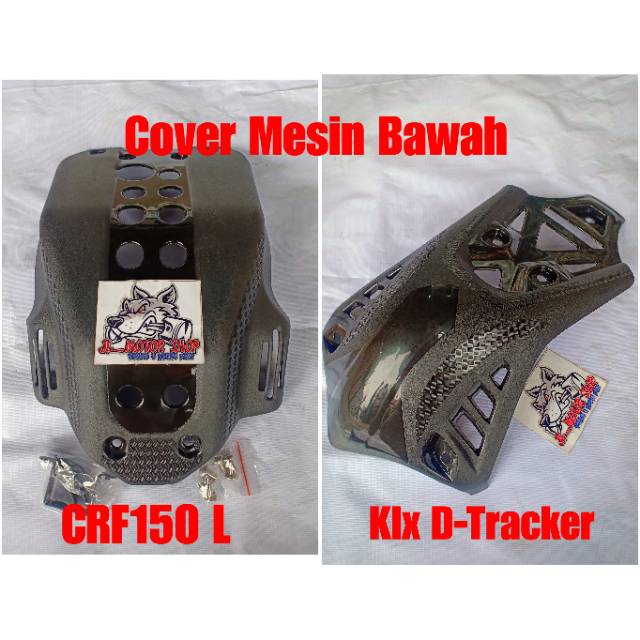 Cover Pelindung Mesin Block Rangka CRF150 L KLX D-Tracker Tutup Engine Cover Block Rangka CRF 150 L