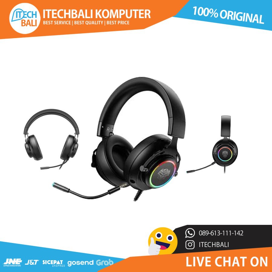 Headset Rexus HX20 Thundervox Stream 7.1 Surround Gaming | ITECHBALI