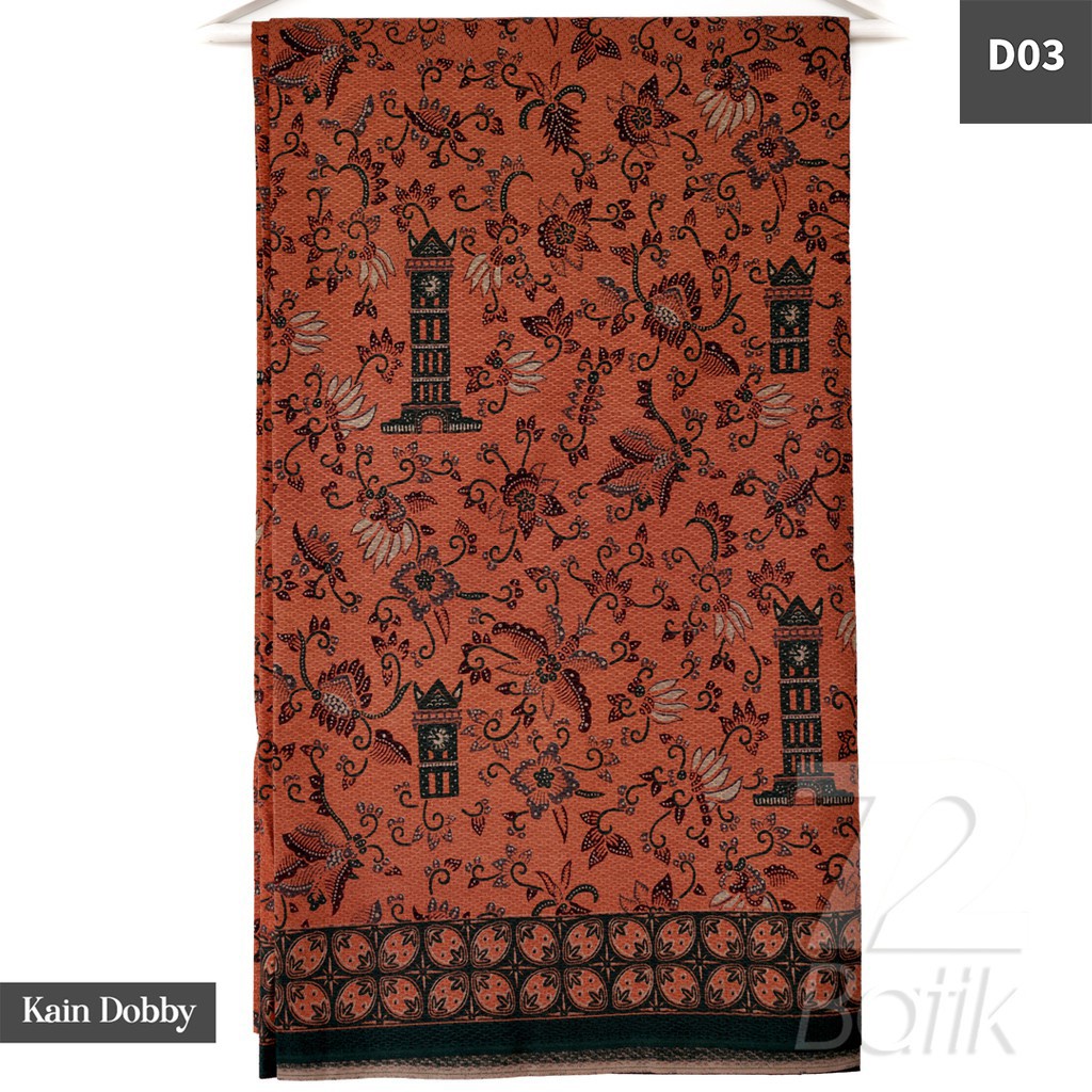 BAHAN BATIK PREMIUM Dobby Motif Jam Gadang Warna Abu Grey Gray Dolbi Dobi Doby Viscos 729580 CAP 72 - Jarik Jarit Samping Kebat Panjang Batik Dobby Modern Premium Bahan Seragam Batik Pernikahan Kantor Keluarga Murah Kamen Jadi Batik Bali Lembaran