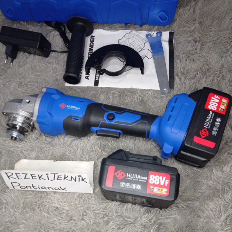 HUJIA TOOLS 88VF GERINDA BATERAI