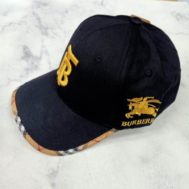 Topi Burberry TB Baseball Topi impor