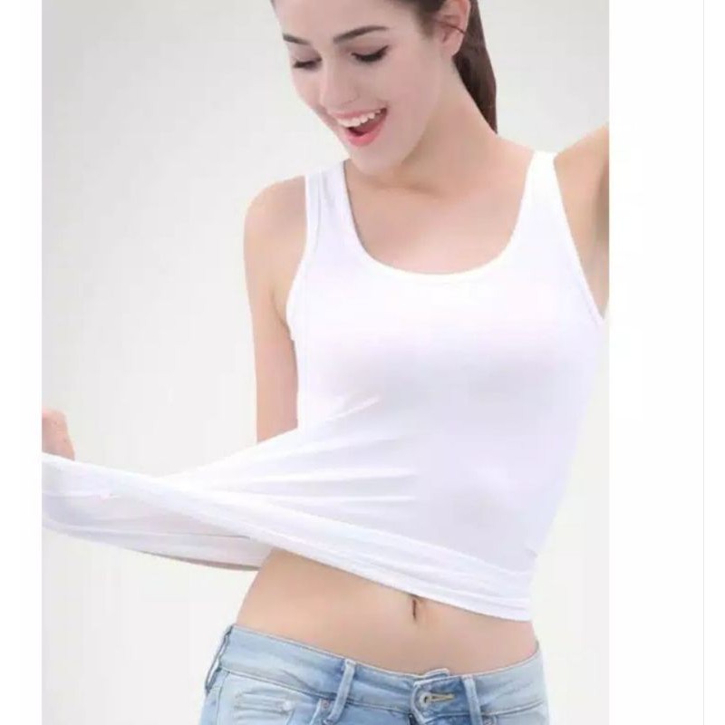 Tanktop wanita tali besar /Singlet wanita premium#Tanktop Jumbo Virtus#Promo-1