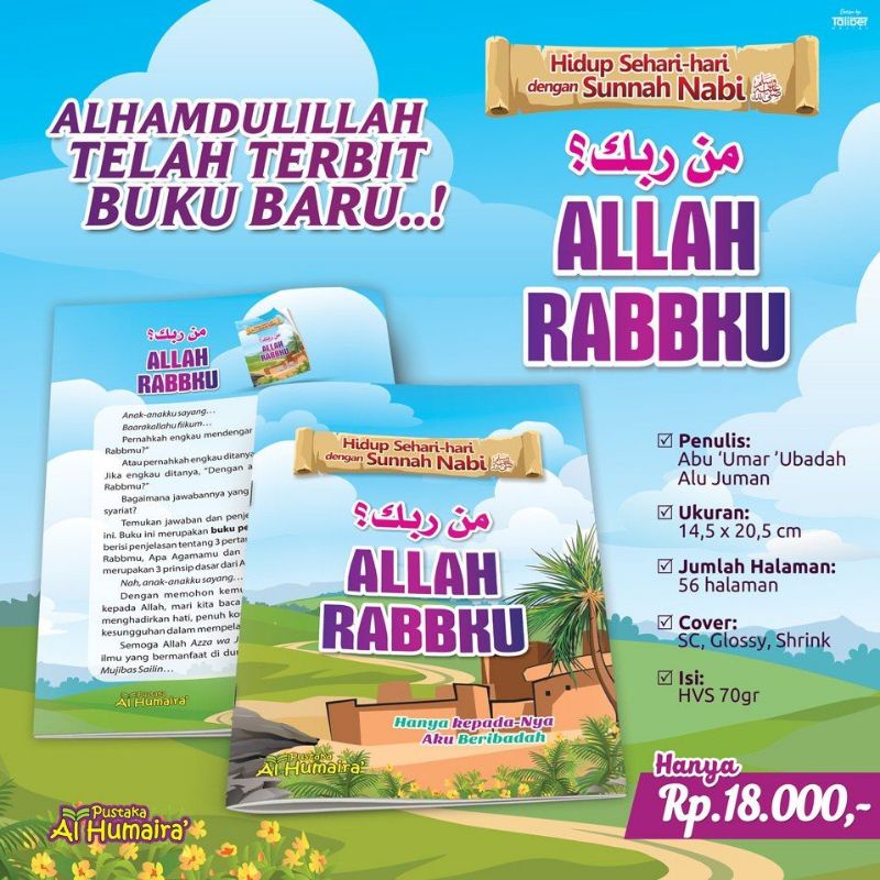 Allah Rabbku Muhammad Nabiku Islam Agamaku