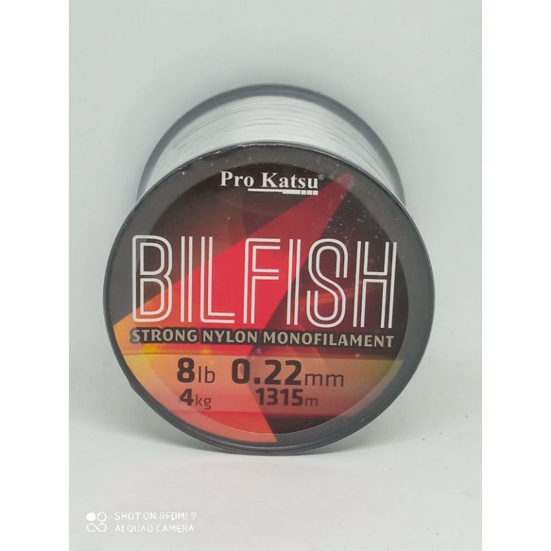 Tali Pancing Pro Katsu BILFISH No. 0,22 mm ( 1315 m )