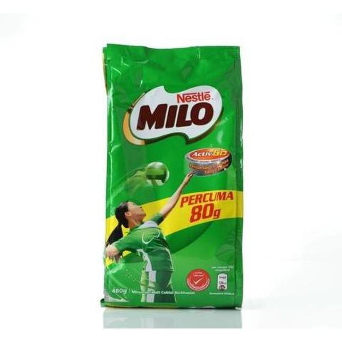 

M4asih Ready,,Milo 480gr Malaysia percuma 80gr. |Diskon....!