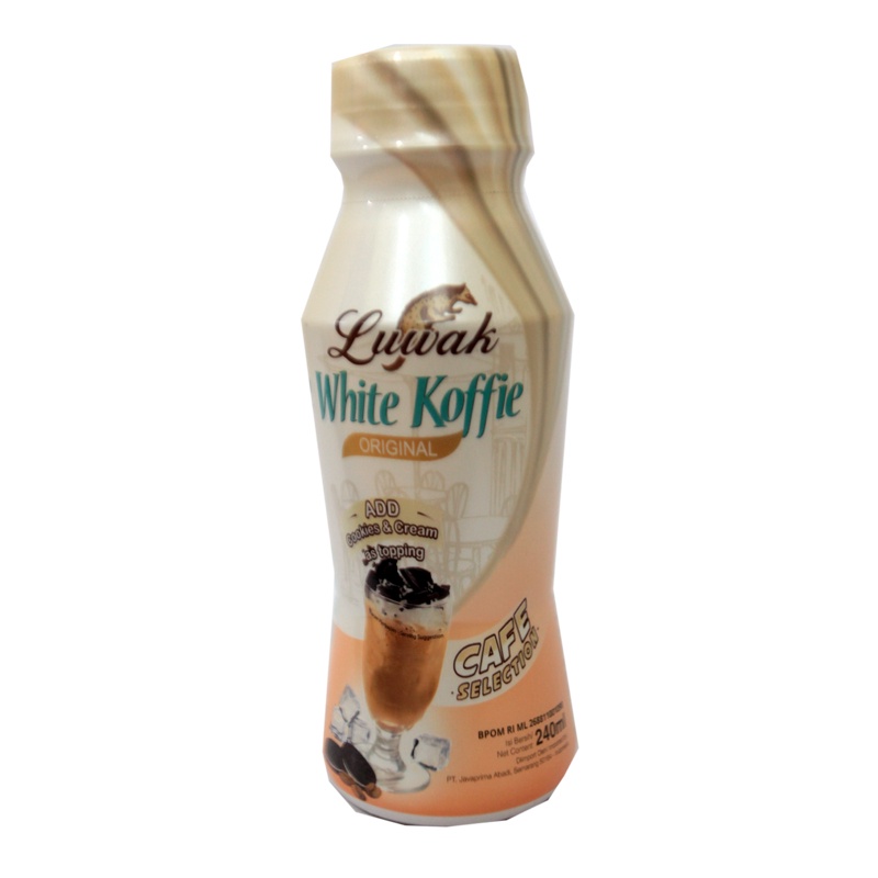 

Luwak Mn White Koffie Original 240Ml