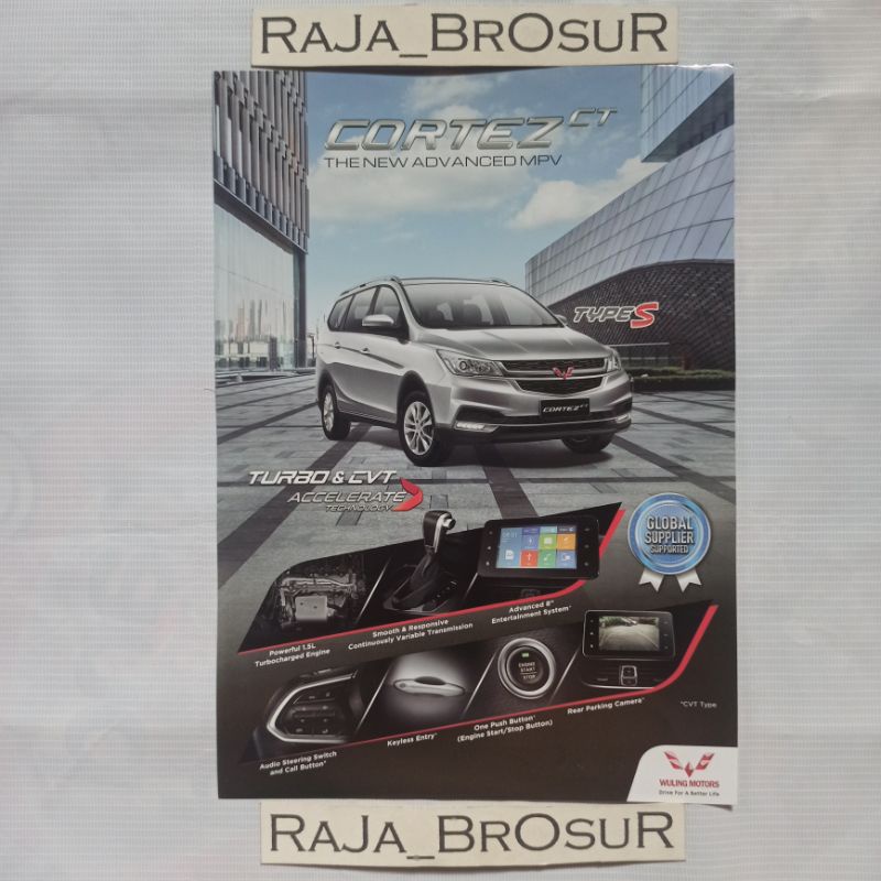 Poster brosur flyer Wuling Cortez CT