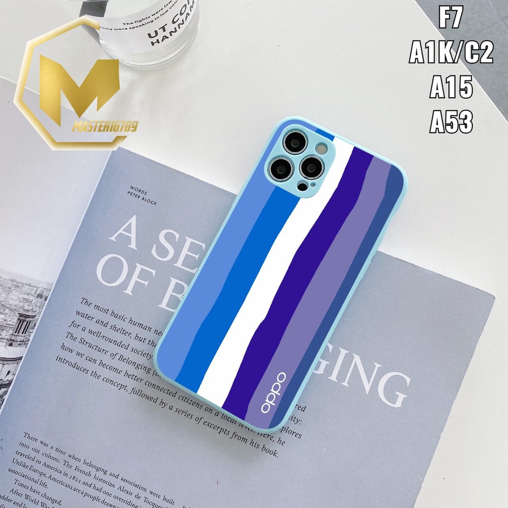 SS046 CASE RAINBOW OPPO A1K A3S A37 A57 A39 A71 A83 A59 F1S F5 YOUTH F7 F9 A5S A11K A12 A7 MA781