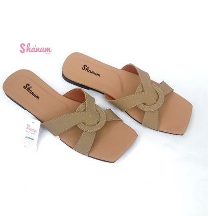 Shanum sandal slop wanita model terbaru