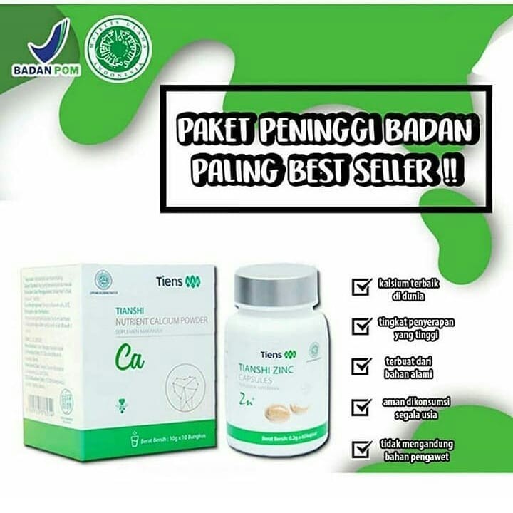 Set Gold Suplement Peninggi Badan Tiens Terbaik Di Dunia Calsium Zinc Calsium Terbaik Cod Shopee Indonesia