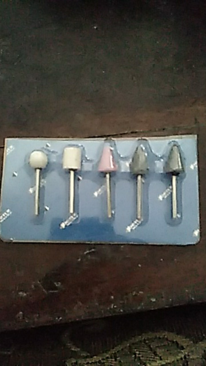 5pcs Mounted Grinding Stone Set / Mata Grinda Batu Mini Grinder Seller