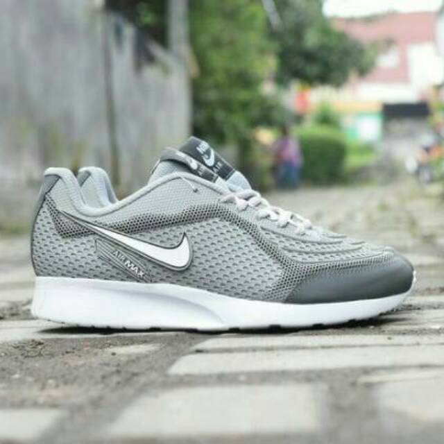 SEPATU NIKE AIRMAX RUNNING PRIA ABU ABU / SEPATU PRIA NIKE