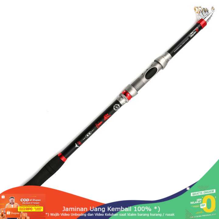 (BISA COD) RVOSTR JW Joran Pancing Carbon Fiber Telescopic - ZH05