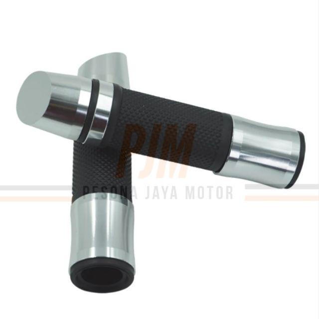 Handgrip Motor Variasi Handgrip Gincu/Rzoma Model Jalu Miring Universal Semua Motor