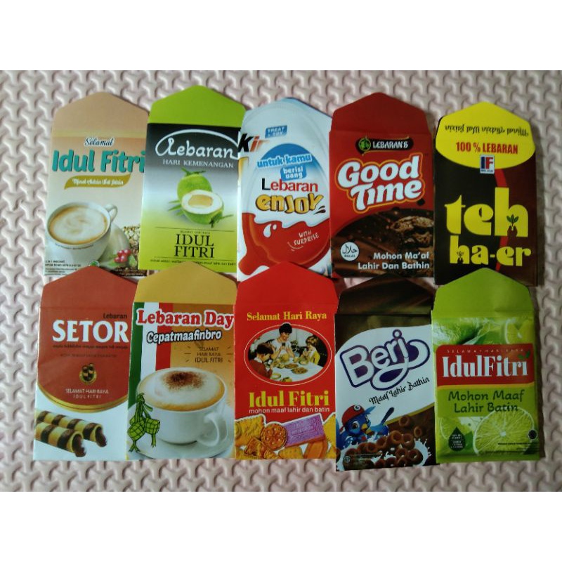 

amplop lebaran kekinian isi 10 pcs / pack
