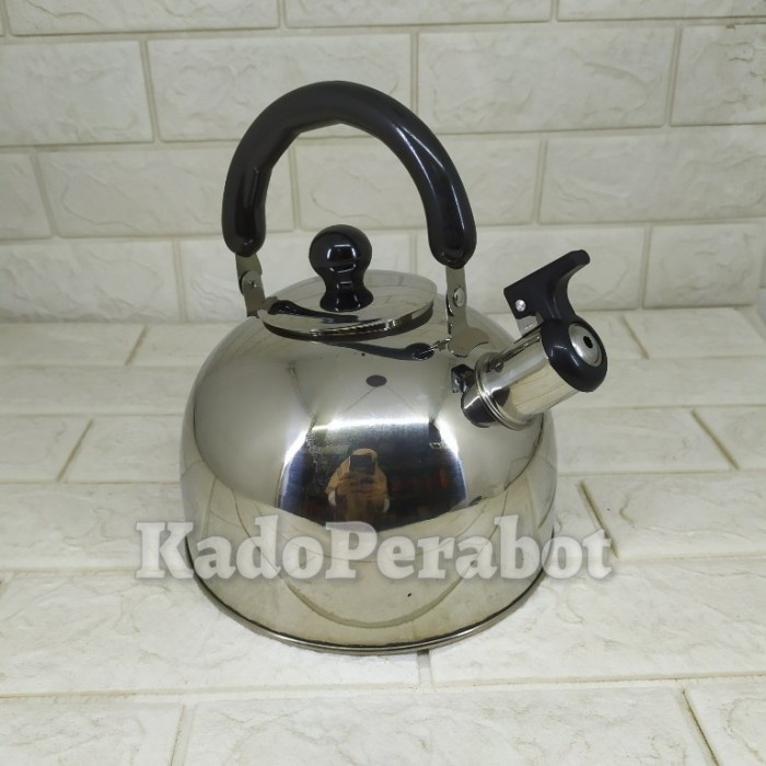 teko bunyi whistling 3 Liter - teko siul stainless- teko bunyi pemanas