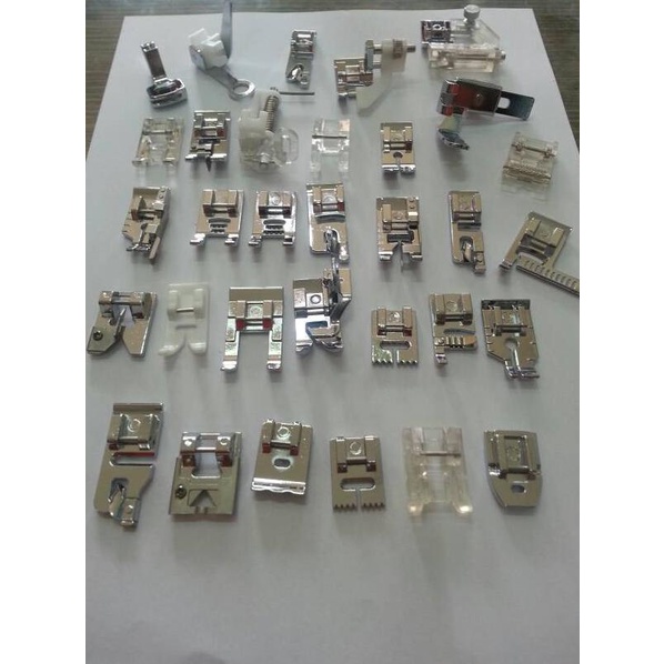 Sepatu 32 pcs Set untuk Mesin Jahit Portable