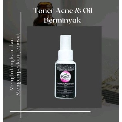 Toner Acne dan Oily berminyak | Mangatasi Kulit Berjerawat dan Berminyak | Toner untuk Kulit Berjera