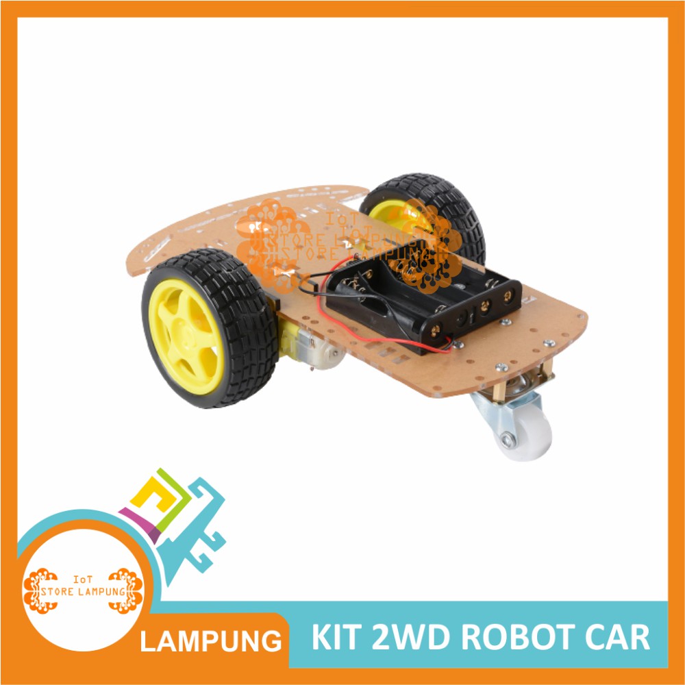 KIT SMART CHASSIS CHASIS 2WD ROBOT CAR