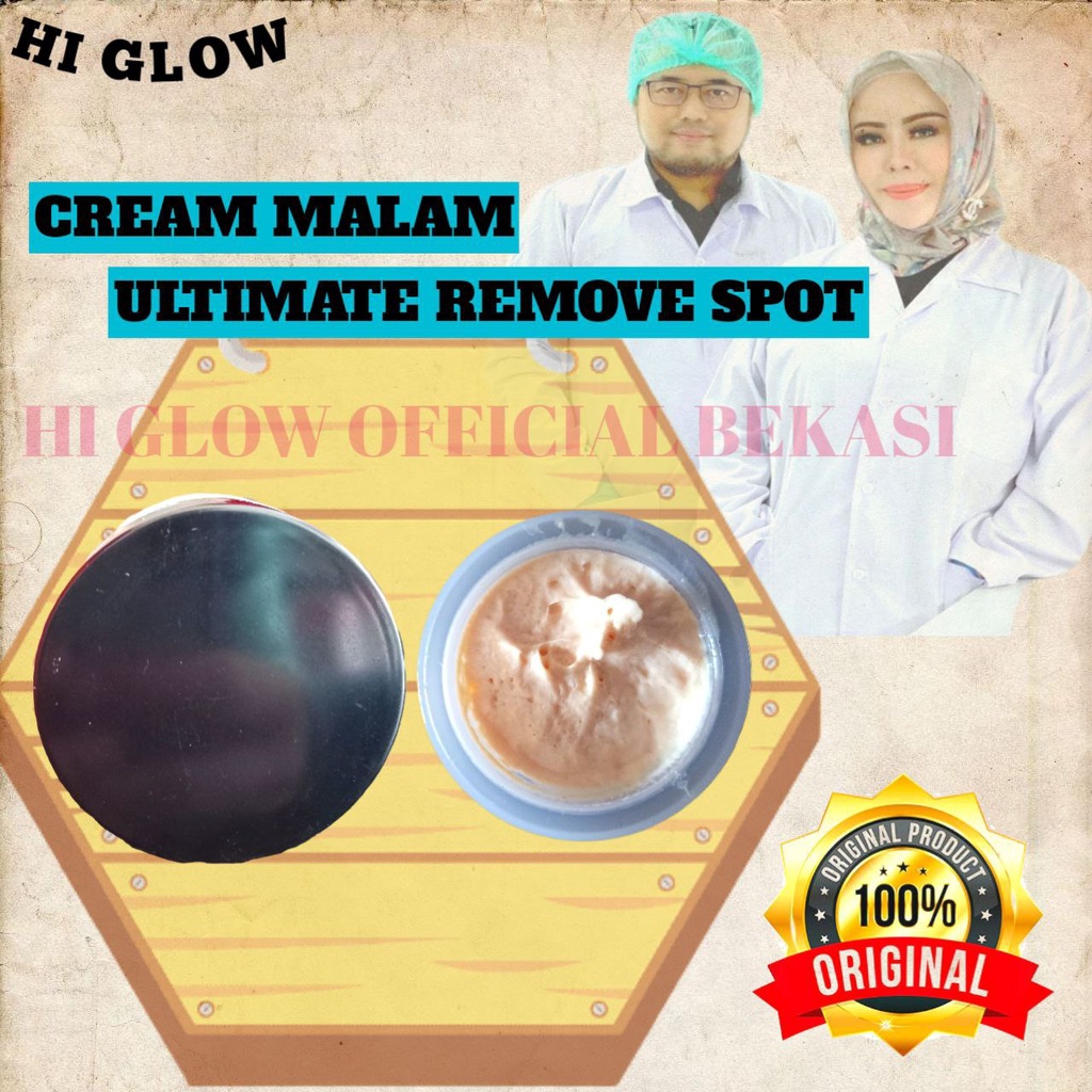 Cream Flek Hitam Membandel - Ultimate Remove Spot Hi Glow Skin Care Original