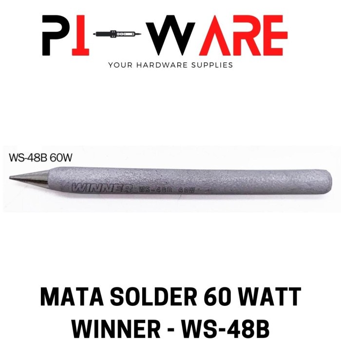 WINNER Mata Tip Solder 60 Watt 60W Ujung Standart Ceramic WS 48B