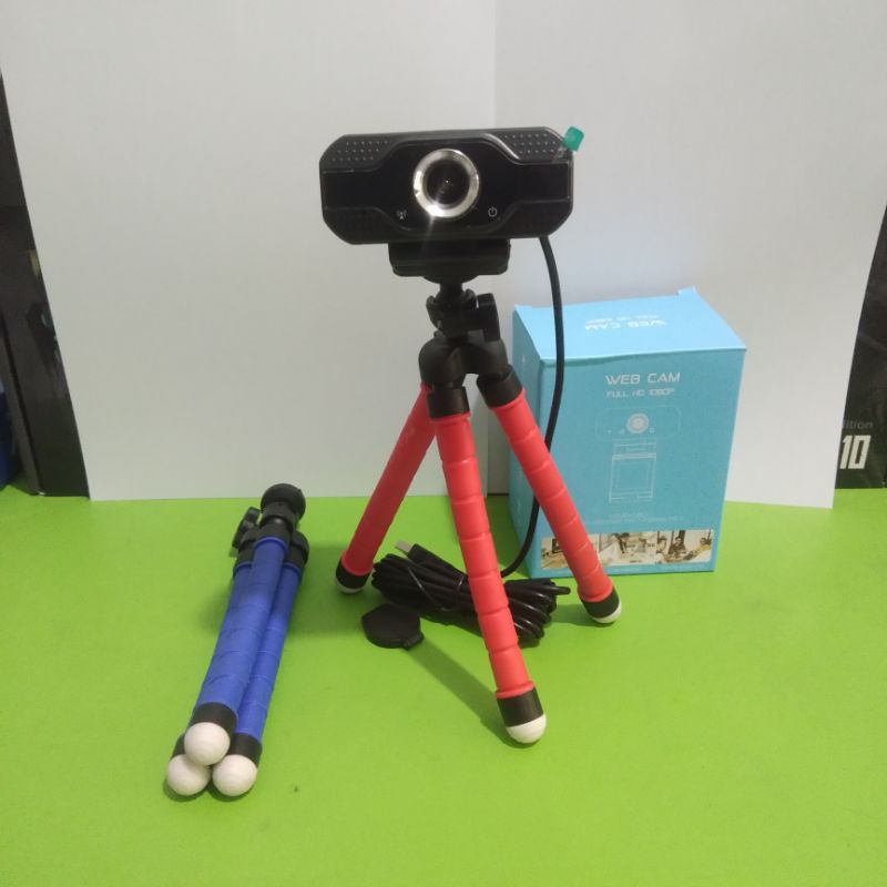 KRX Webcam USB Full HD 1080P Microphone